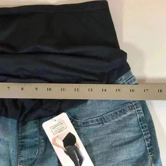 Levi Strauss Signature Gold Maternity Skinny Premium Panel Simply Stretch size L - Picture 14 of 16